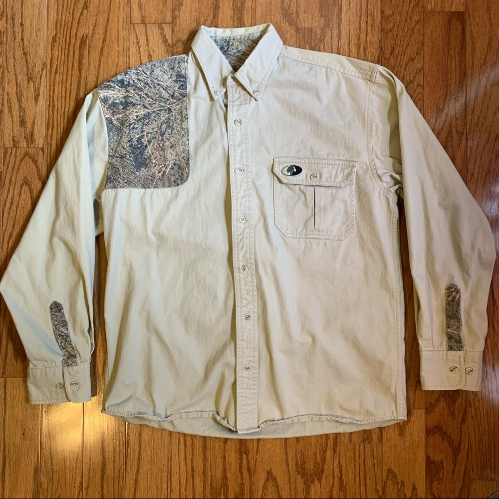 Mossy Oak Button-Down Field Shirt